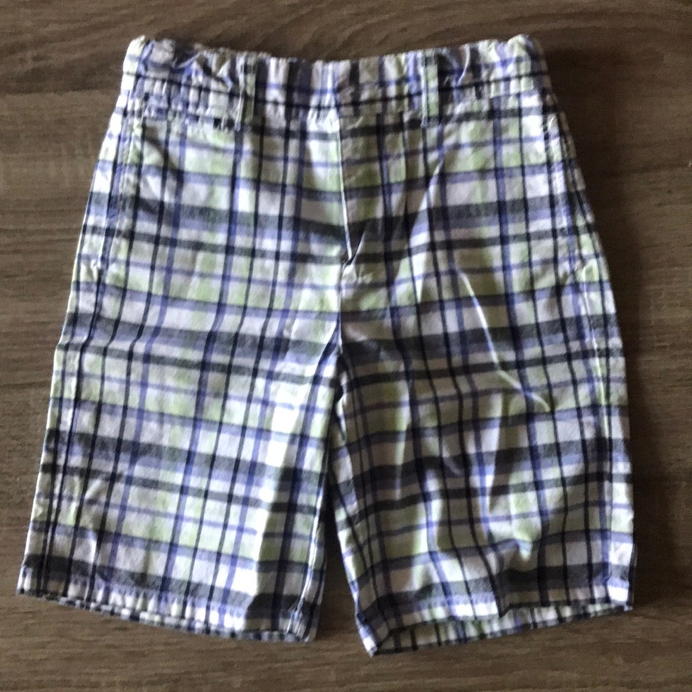 Boys Janie and Jack Plaid Shorts Size 4